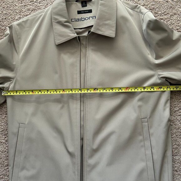 Claiborne Tan Casual Jacket Small - Picture 3 of 7